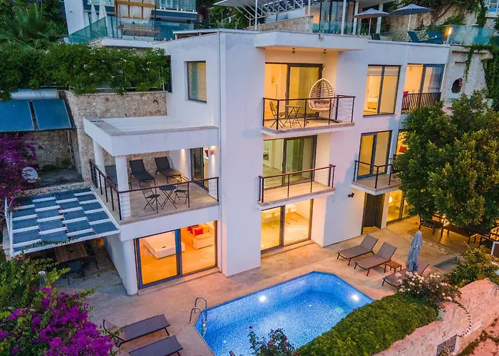 Luxus Skyla Mit 5 Schlafzimmern & Meer-blick * Kaş